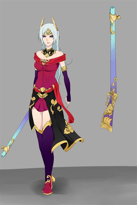 Old Concept Skin Of Lian By Pande Wiratama Rpaladins