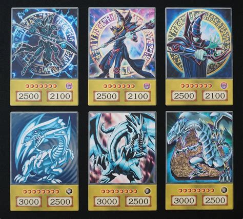 Verzamelingen Yu Gi Oh Orica Anime Leggendario Mago Nero Blue Eyes White Dragon Dark Magician