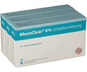 Pari Mucoclear 6 Nacl Inhalationslösung 60 x 4 ml ab 35 56