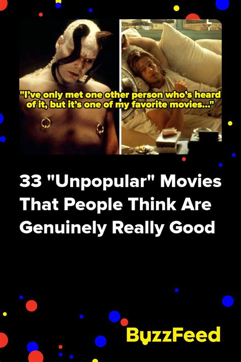 33 unpopular movies that people think are genuinely really good – Artofit