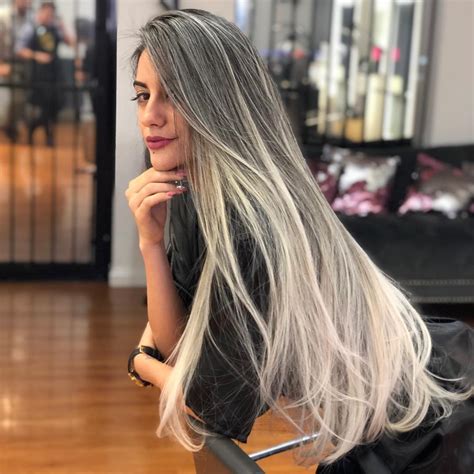 Cabelo Com Poucas Luzes Platinadas - Luzes platinadas: 65 inspirações para todos os tipos de cabelo ...