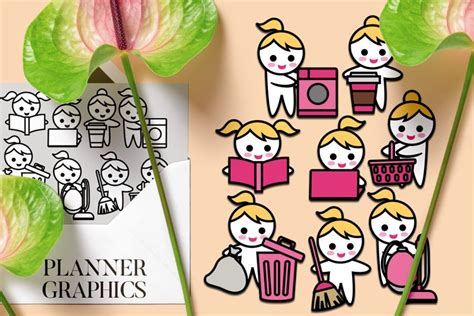 Chores Clipart Design Bundles