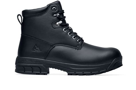 Rowan: Men's Black Steel-Toe Work Boots | Shoes For Crews