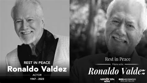 RONALDO VALDEZ PUMANAW NA SA EDAD NA 76 ANYOS YouTube