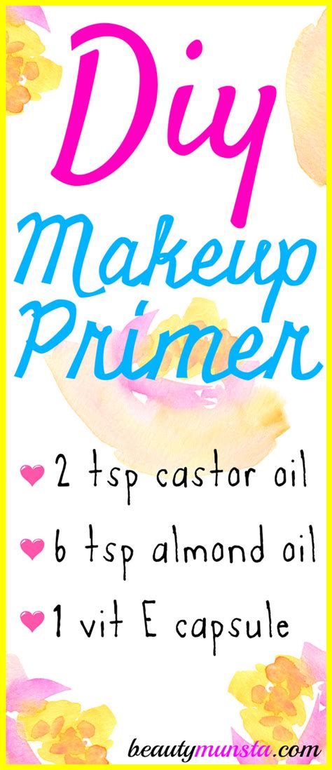 DIY Makeup Primer for a Stunning Face - beautymunsta - free natural beauty hacks and more!