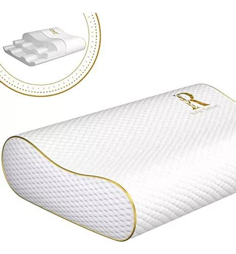 Almohada De Espuma Viscoelastica Cervical Ortopedica Blanca Meses Sin