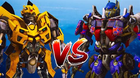 Optimus Prime And Bumblebee