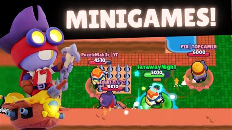 Playing Some Brawl Stars MINIGAMES YouTube