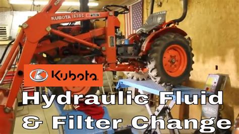 Kubota B3200 Oil Change