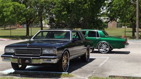 Whipaddict Black Caprice 2 Door On Gold Big Cap 26s With Car Audio