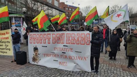 Anf Proteste Gegen Das Schweigen Rojava Ist Nicht Allein