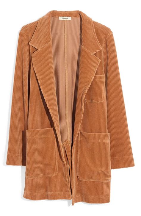 Madewell Texture And Thread Velour Corduroy Blazer Nordstrom