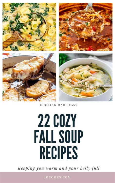 22 Cozy Fall Soup Recipes - Jo Cooks