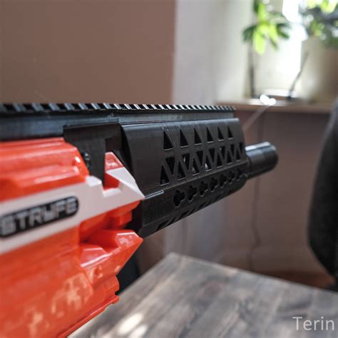 Nerf Blaster Custom AR-15 Key Mod Handguard / Barrel-Extension