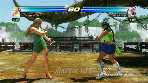 Lili Ryona Y Leo Vs Jayce Julia Y Asuka Ryona Tekken Tag