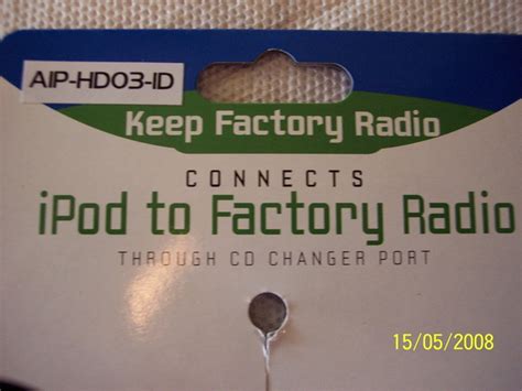 Another Ipod Mp Adapter Honda Ridgeline Owners Club Forums