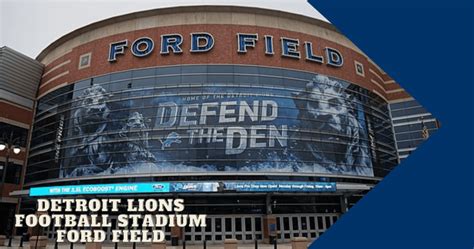 Detroit Lions Football Stadium - Ford Field