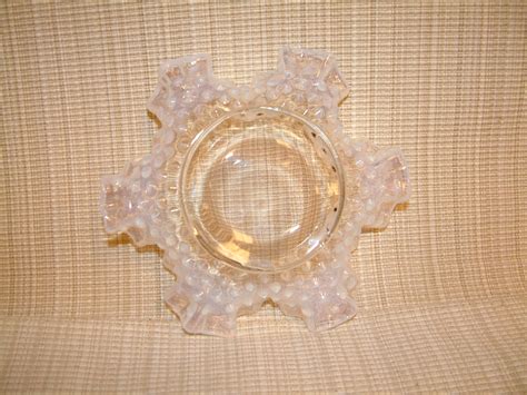 Fenton French Opalescent Hobnail Bonbon Salado Creek Antiques