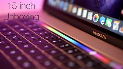 Macbook Pro Touchbar Unboxing First Look Youtube