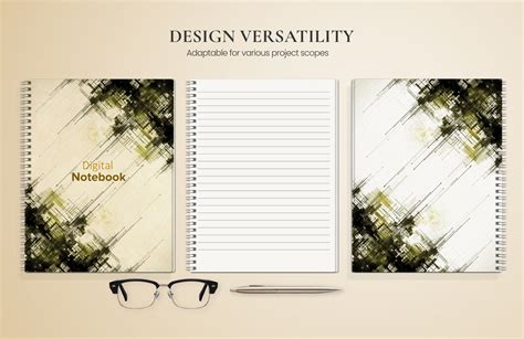 Digital Notebook with Sections Template in Word, PDF, Google Docs ...