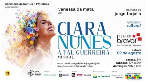 Clara Nunes A Tal Guerreira Teatrobravos Br