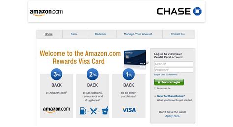 Chase Amazon Credit Card Login | Make a Payment