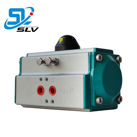 Single Acting Or Double Acting Control Valve Pneumatic Actuator