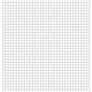 Perfectly Scaled And Precise Printable Graph Paper 1 4 Inch Etsy