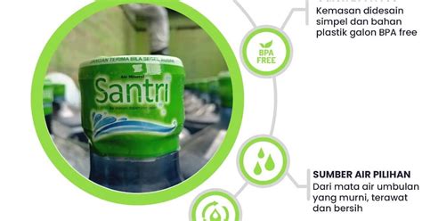 Distributor Air Santri Indonesia Galon Santri Higienis Dan Menyegarkan