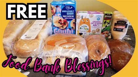 A Quick All Free Food Bank Haul What I Got This Tuesday From The Food