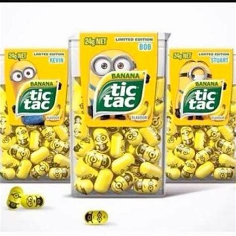 Minion Tic Tac Limited Edition Banana Flavour Looking For On Carousell