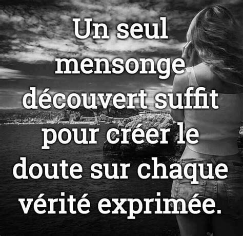 Citation Sur Le Mensonge En Amour Proverbe De In