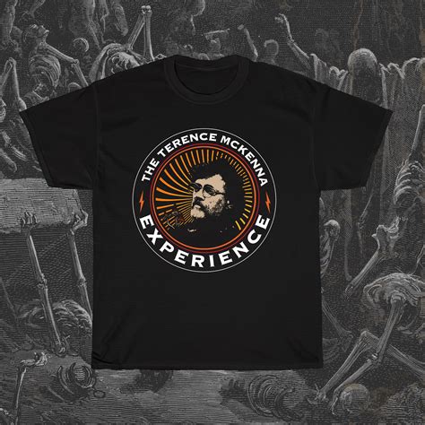 Terence Mckenna Tee Psychedelic T Shirt Joe Rogan Shirt Psilocybin