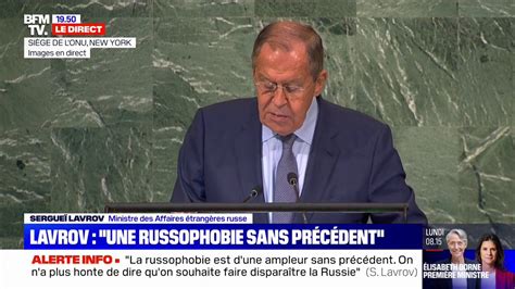 Milla on Twitter RT BFMTV Sergueï Lavrov à l ONU L arrogance de