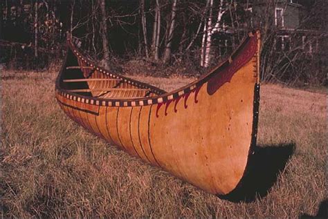 Made Duck Boat Native American Wood Canoe