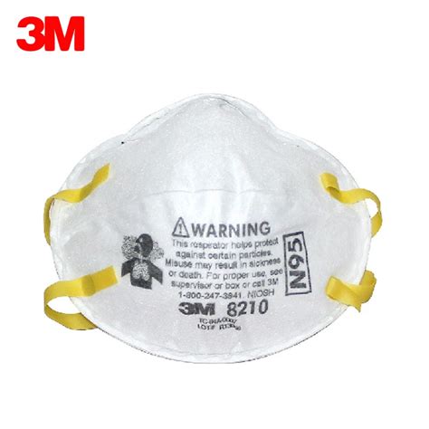 20 Pcsbox 3m 8210 Dust Mask N95 Particulate Respirator Anti Pm25