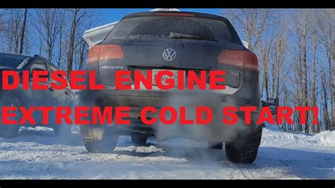 Diesel Engines Cold Starting Compilation 35 C S 3 Ep 38 Odpalanie Diesla Na Mrozie 35 C