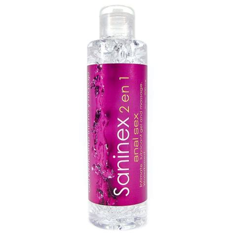 SANINEX LUBRICANTE BASE AGUA ANAL 200 ML Seductime Sex Shop