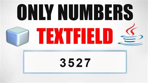 Java SWING 32 Allow Only Numbers In JTextfield In Java Desktop