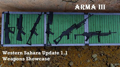 Western Sahara Update Weapons Showcase Arma Youtube