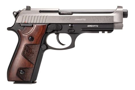 Taurus Pt92 9mm 5 Barrel Black Tungsten Wood 17 Round