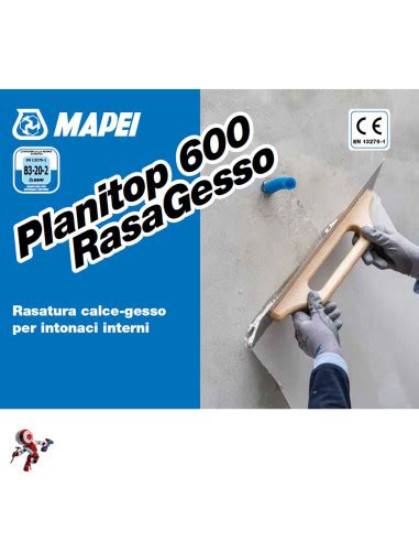 Mapei Planitop Rasagesso Rasatura Calce Gesso Per Intonaci Interni