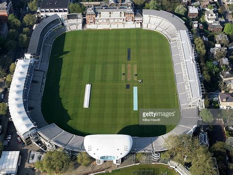 An Aerial View Of Lords Cricket Ground On April 20 2007 At St