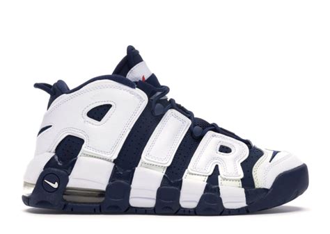 Nike Air More Uptempo Midnight Navy 415082 104 Wit