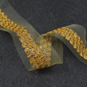 Mm Metallic Sequin And Thread Trim By Yard Smb Mm Etsy