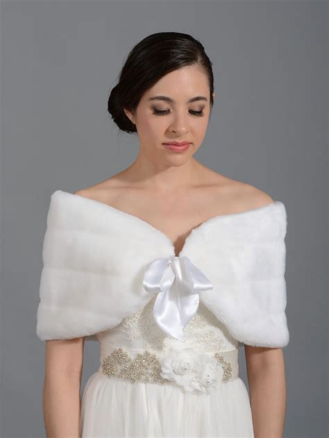 Faux Fur Wrap Bridal Stole Shawl With Plus Size Fw005 Bridal Wrap Faux Fur Stole Faux Fur Wrap