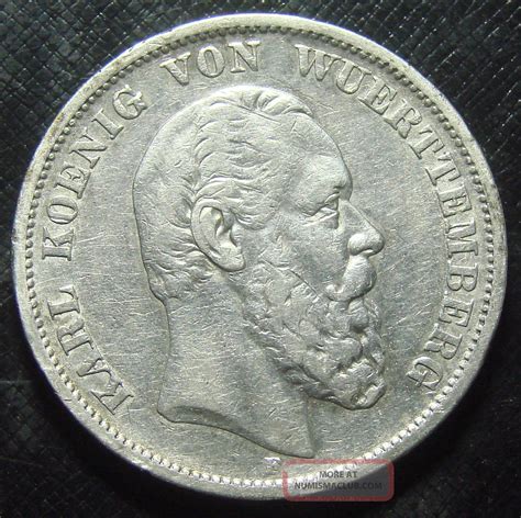 F Germany Silver Mark Large Sized Silver Coin