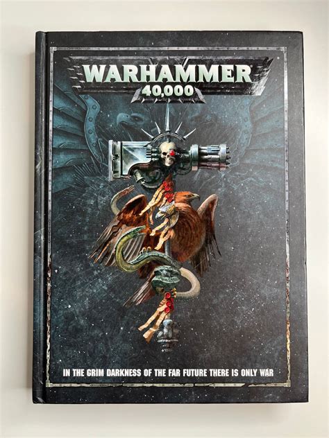 Warhammer 40k 8th Edition Rulebook Hardcover Ebay