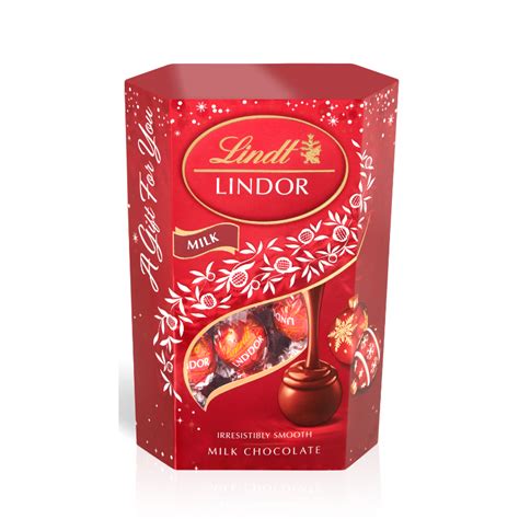 Lindor Milk Cornet G A Gift For You Sleeve Lindt Online Shop