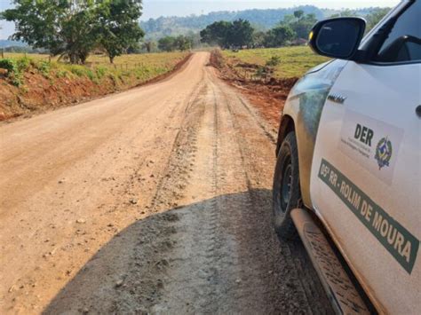 Estradas Transportes Servi Os P Blicos Der Finaliza Melhorias Ao